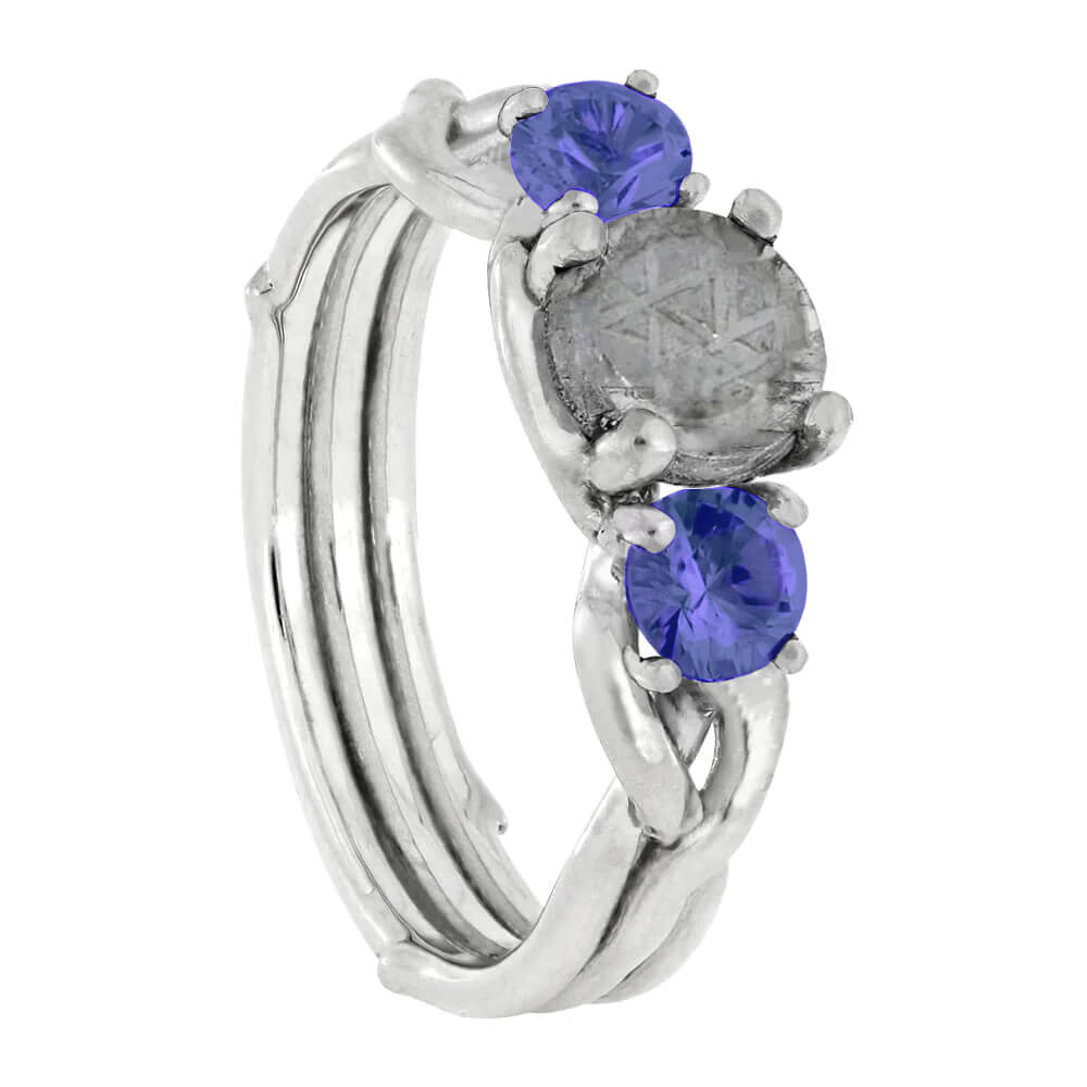 Unique Branch Style Engagement Ring