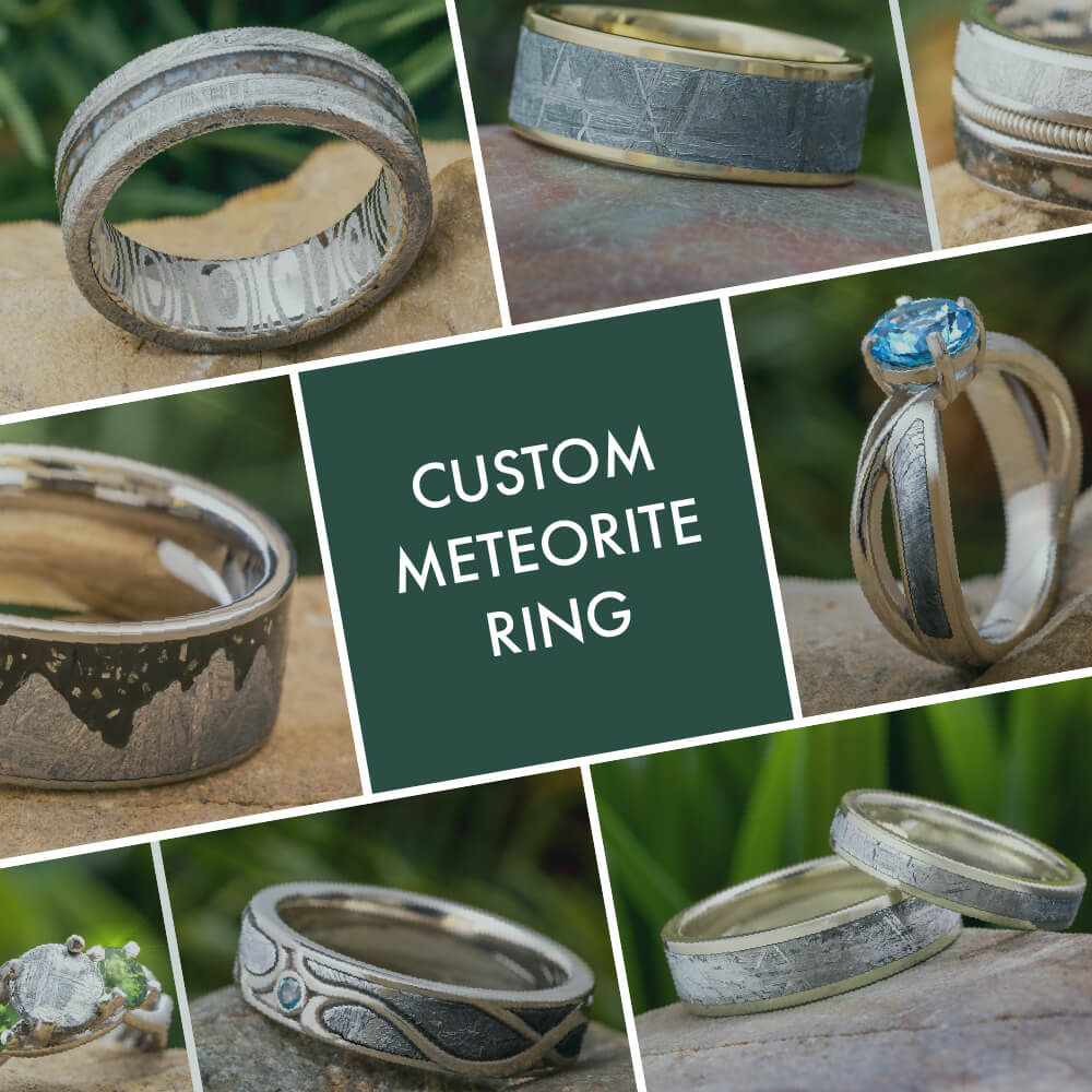 Custom Meteorite Ring