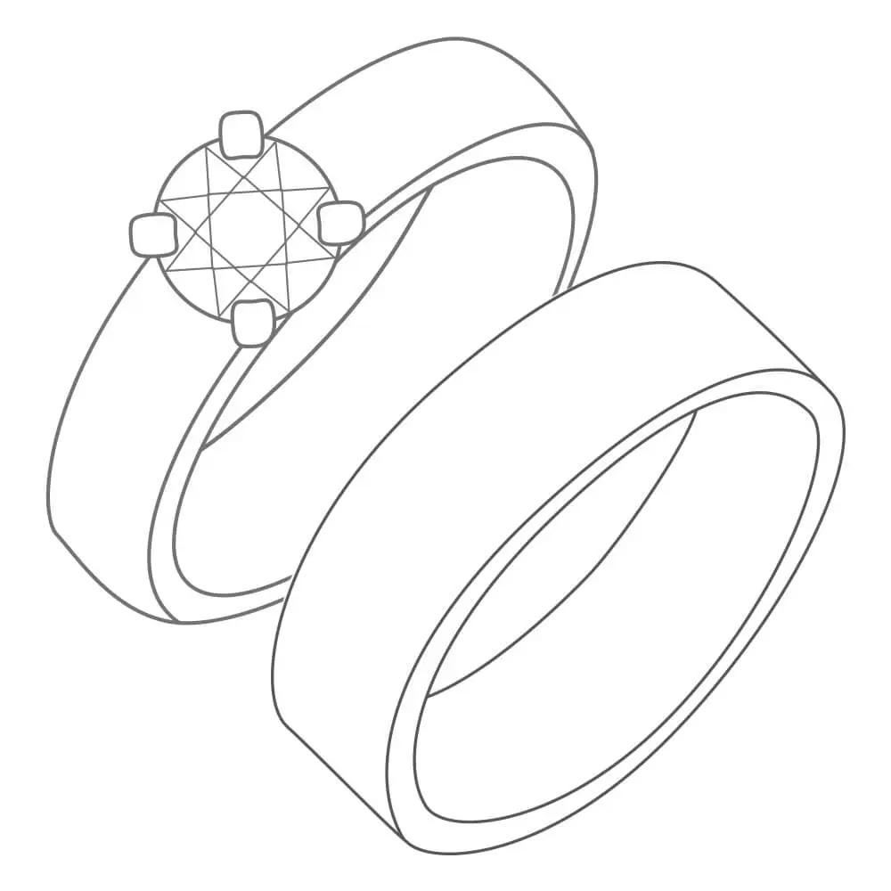 Custom Bridal Set Design