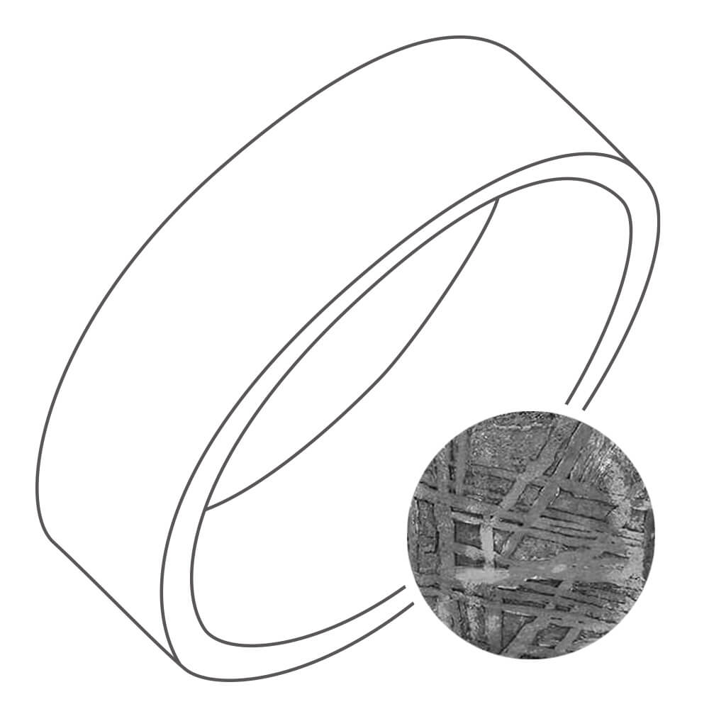 Custom Meteorite Ring Design