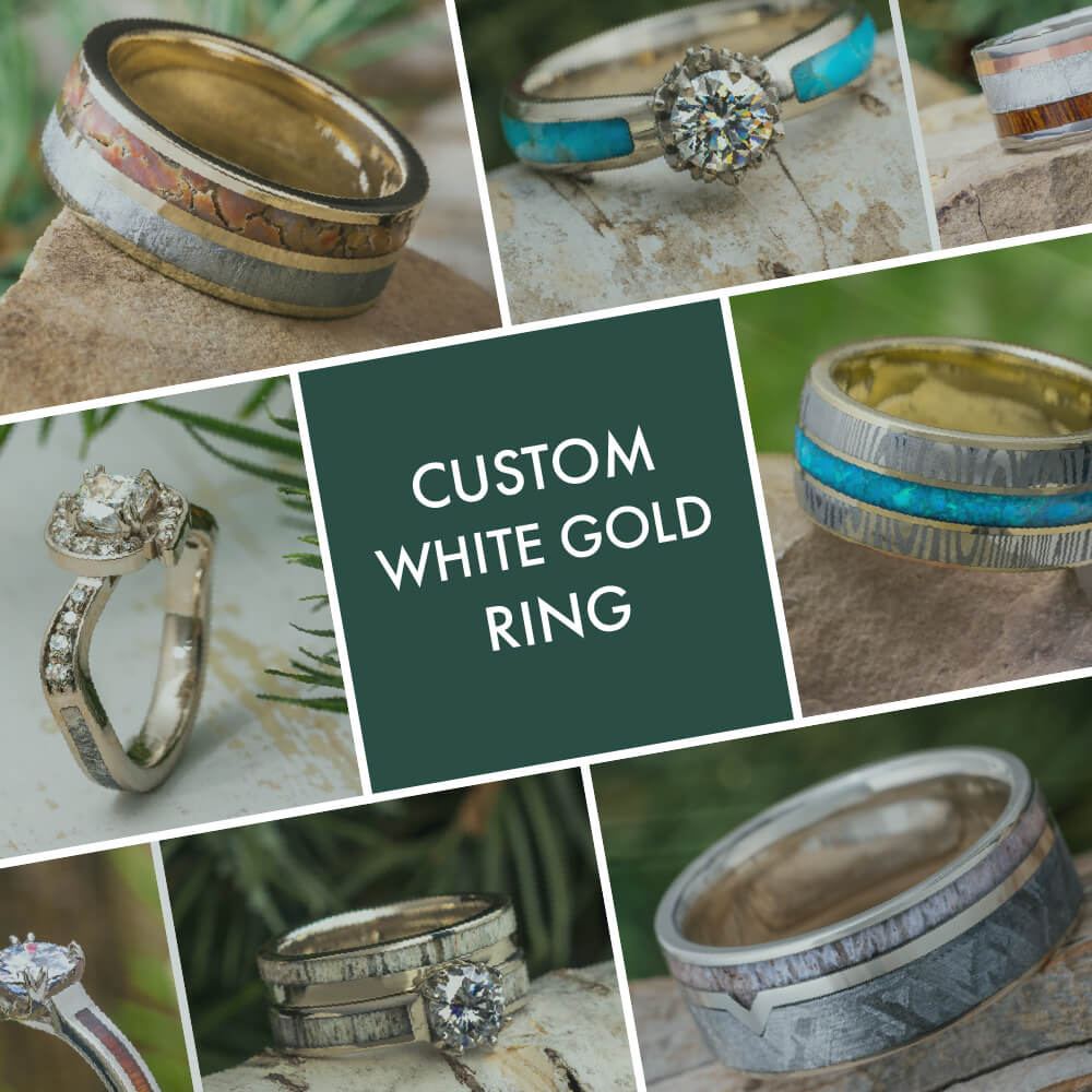 Custom White Gold Ring