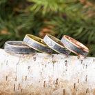 Meteorite Wedding Rings