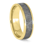 Gibeon Meteorite Wedding Band