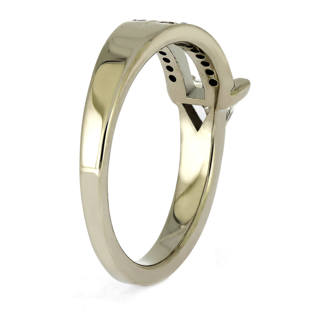 Meteorite Engagement Ring