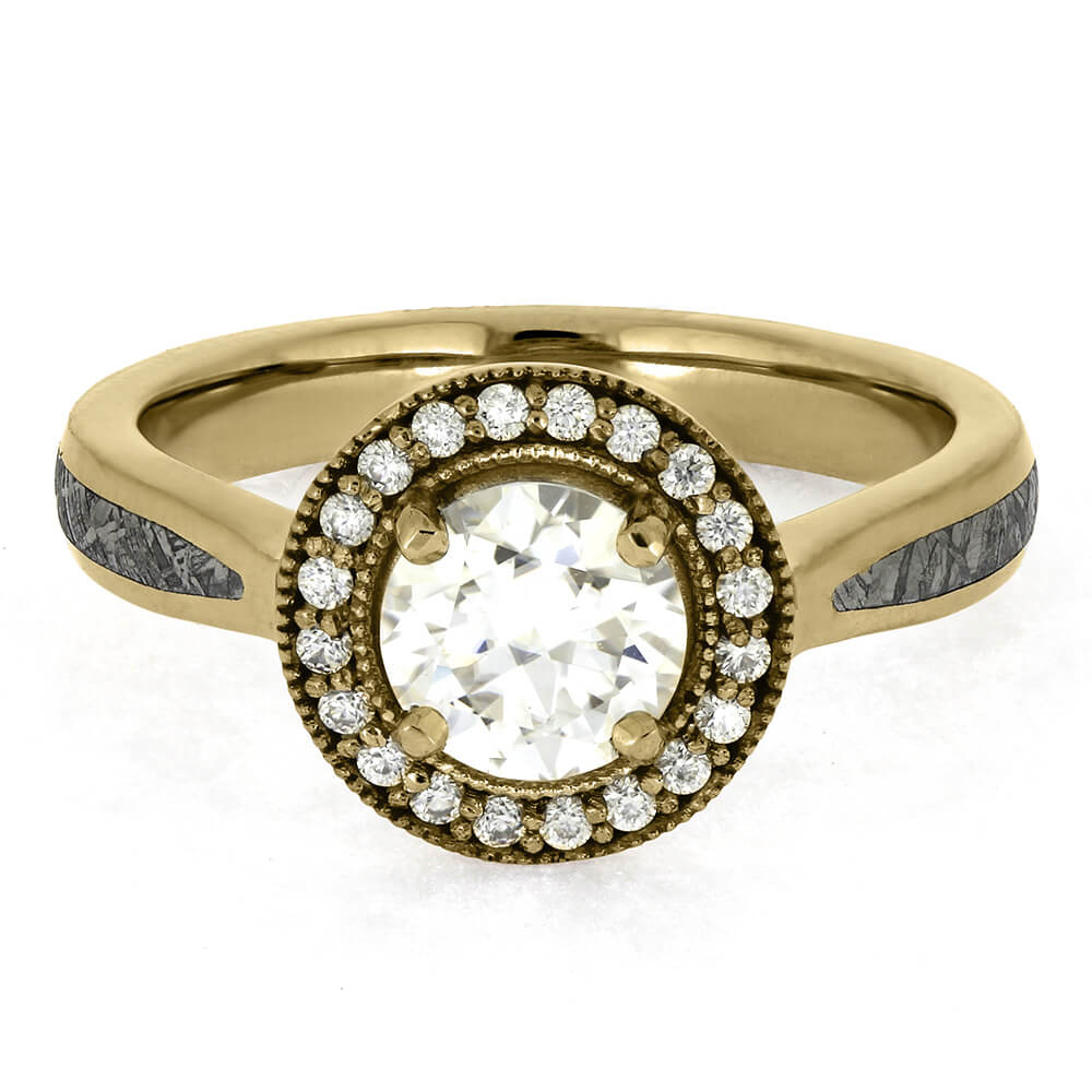 Meteorite Wedding Ring