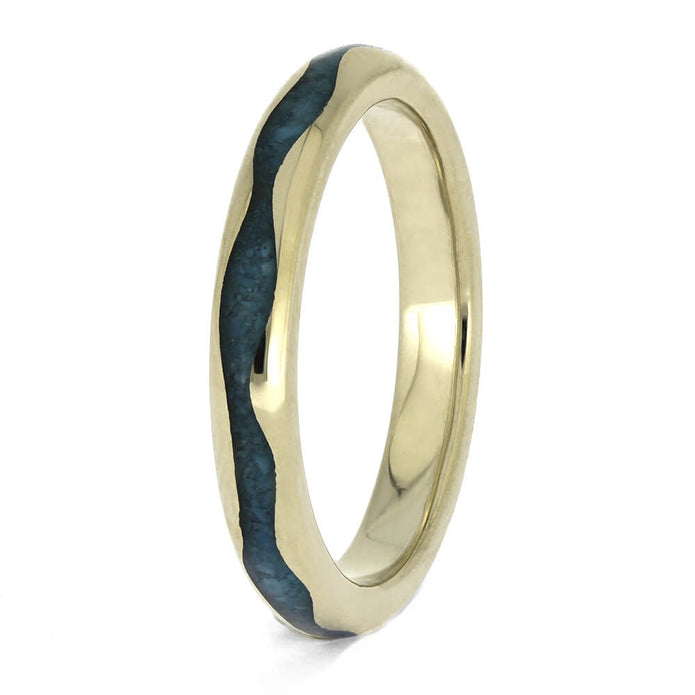 Women's Turquoise Wedding Band