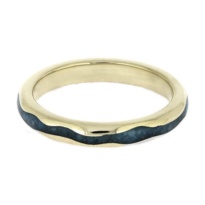 Turquoise Ring in White Gold