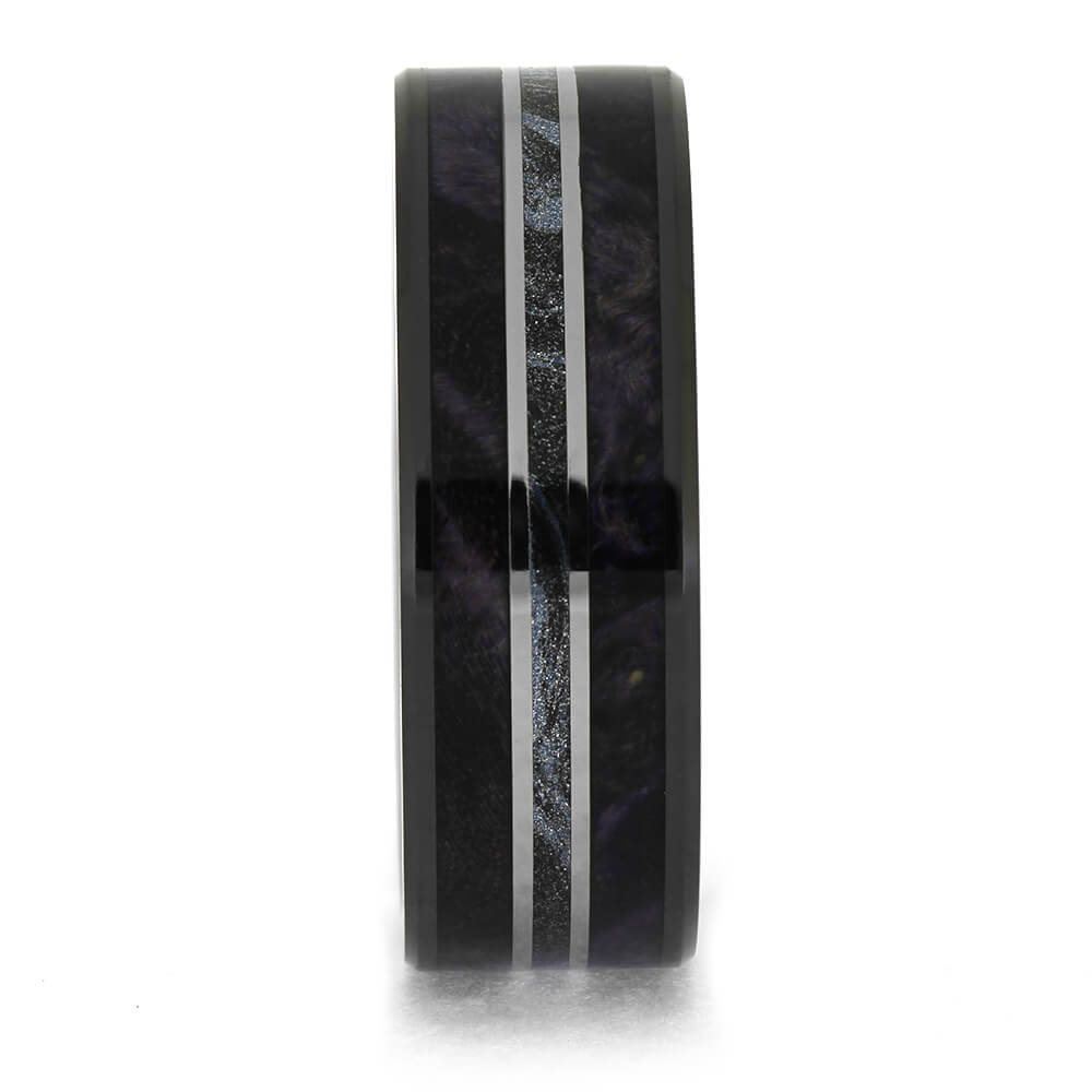 Purple Box Elder and Mokume Ring