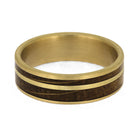 Wedding Band for Men in Solid 14k Gold