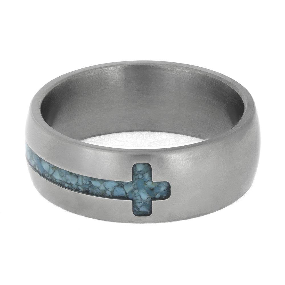 Turquoise Cross Ring