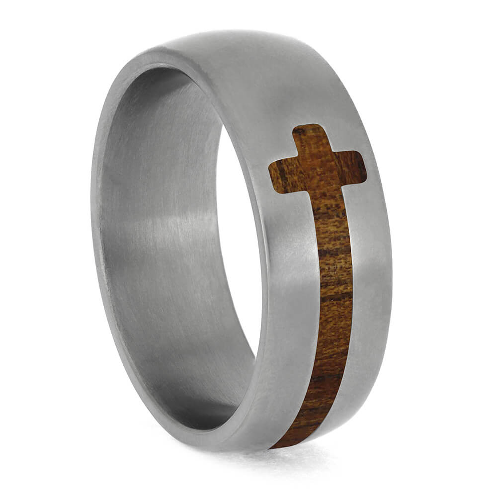 Koa Wood Wedding Band