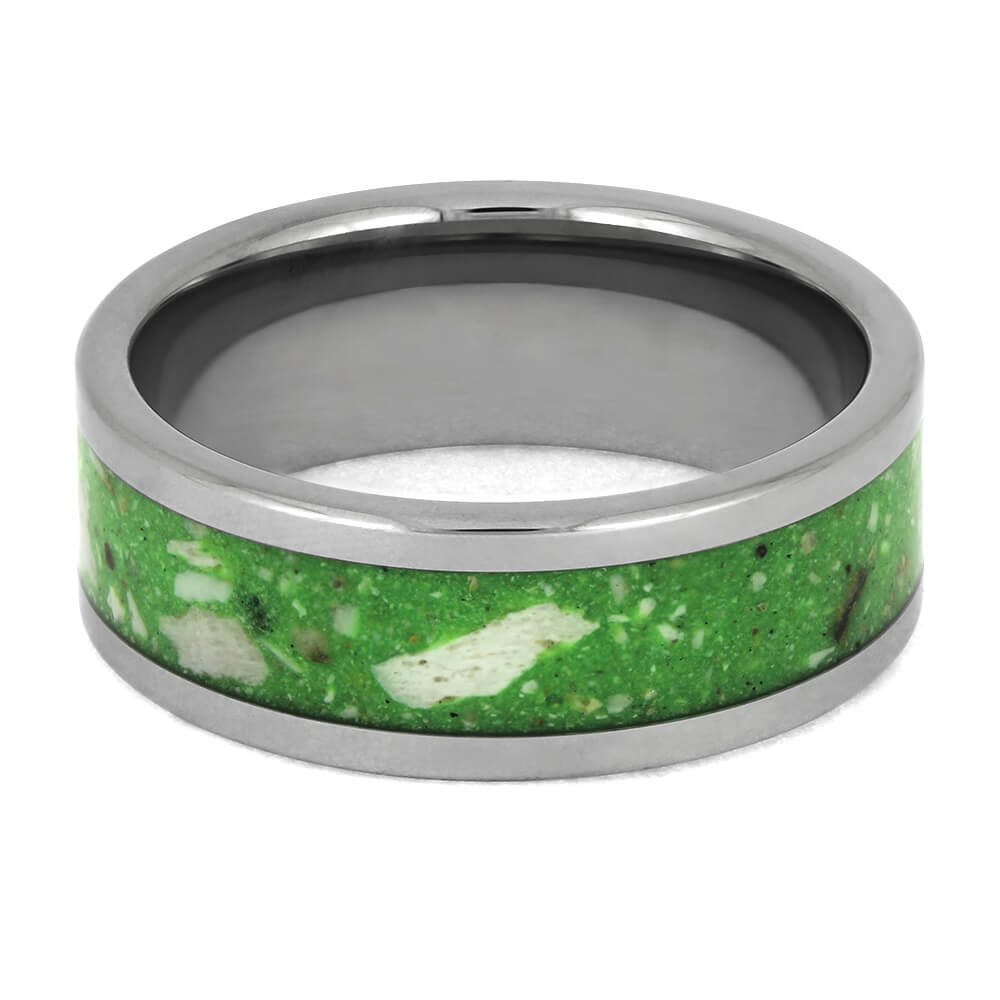 Enamel Ring with Cremains