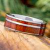 Rosewood Wedding Band for Men
