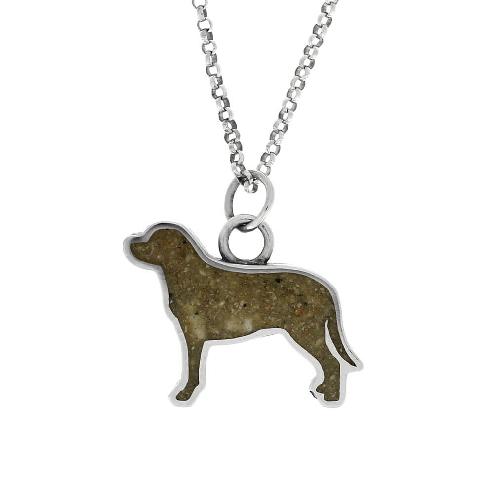 Dog Memorial Pendant Necklace