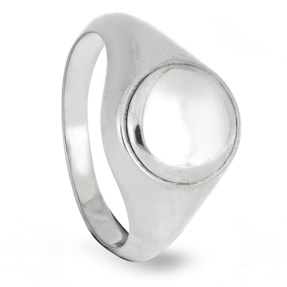 Signet Memorial Ring for Ashes