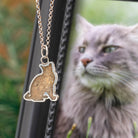 Cat Pet Memorial Necklace