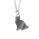Cat Necklace in Silver