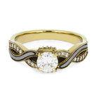 Handmade Gold Engagement Ring