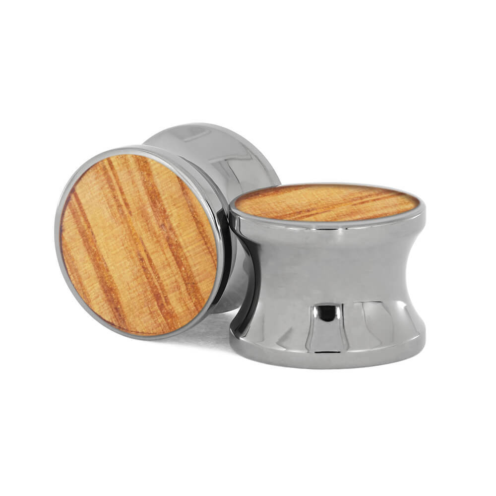 Whiskey Barrel Oak Wood Ear Plugs