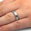 Handmade Ring with Meteorite