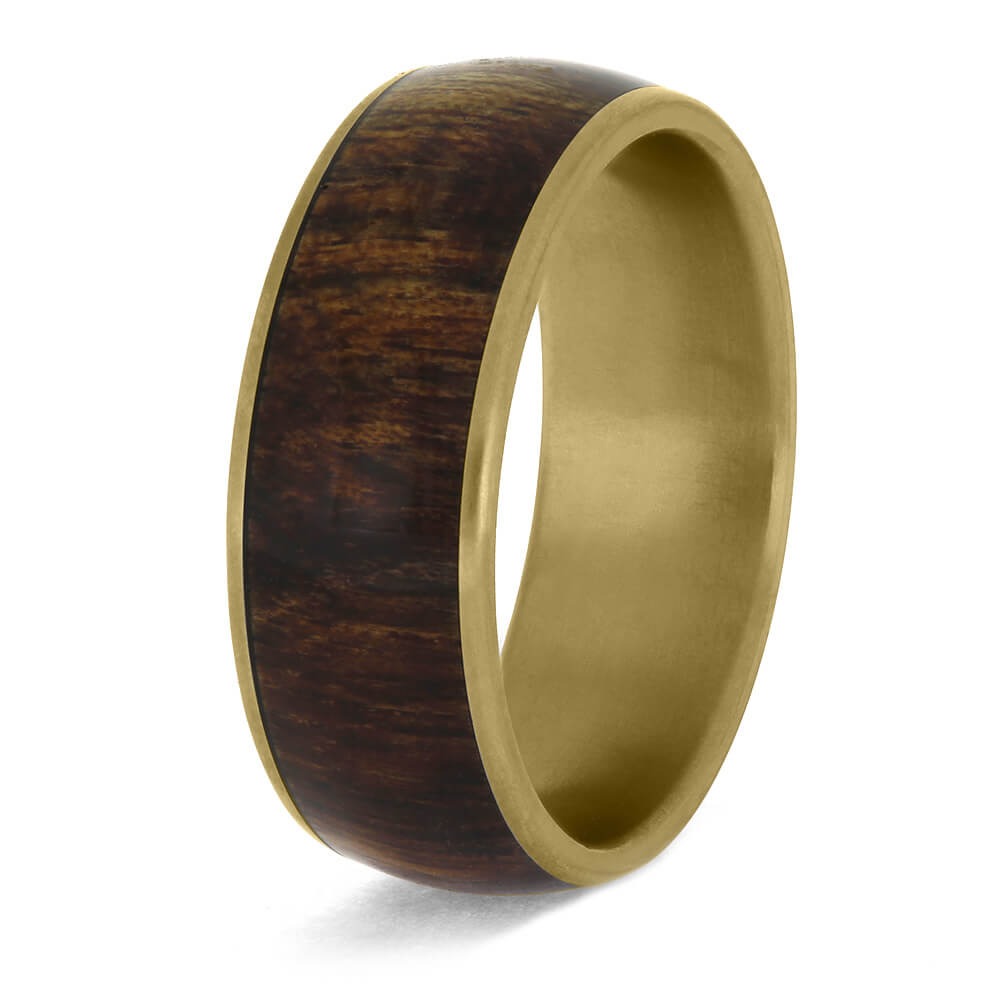 Handmade Rosewood Wedding Band