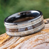 Black Ceramic Memorial Ring