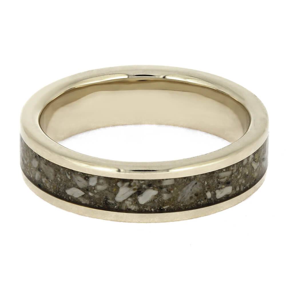 Ash Ring in 14k White Gold