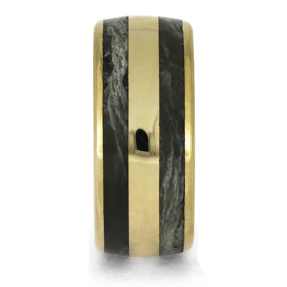 Men's Jade Wedding Band
