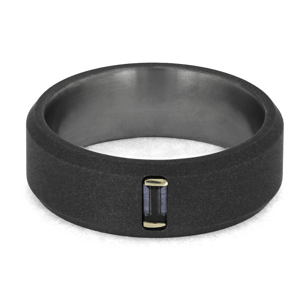 Minimalist Gemstone Ring for Men