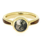 Moss Agate Solitaire