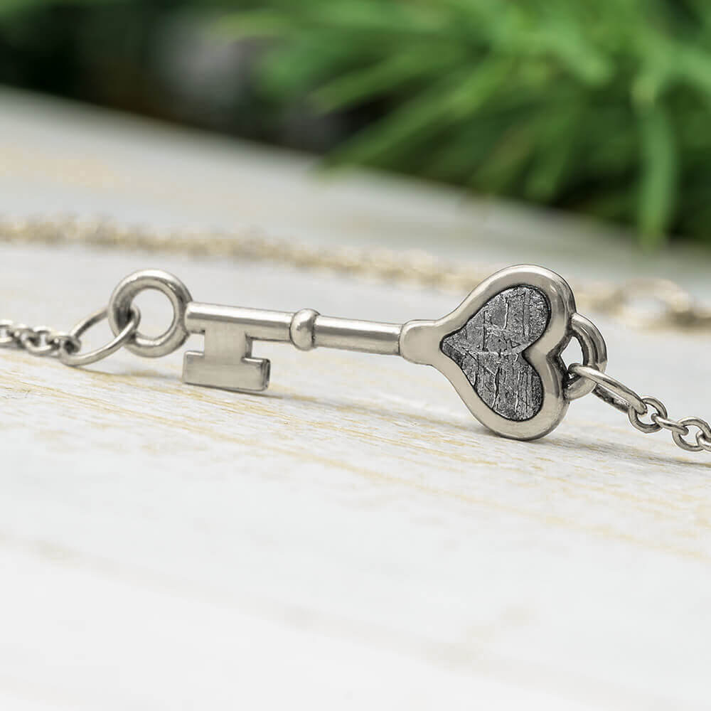 Silver Key Bracelet