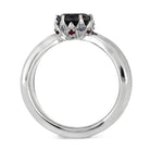 Platinum Birthstone Engagement Ring