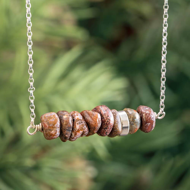 Custom Dino Bone Bar Necklace