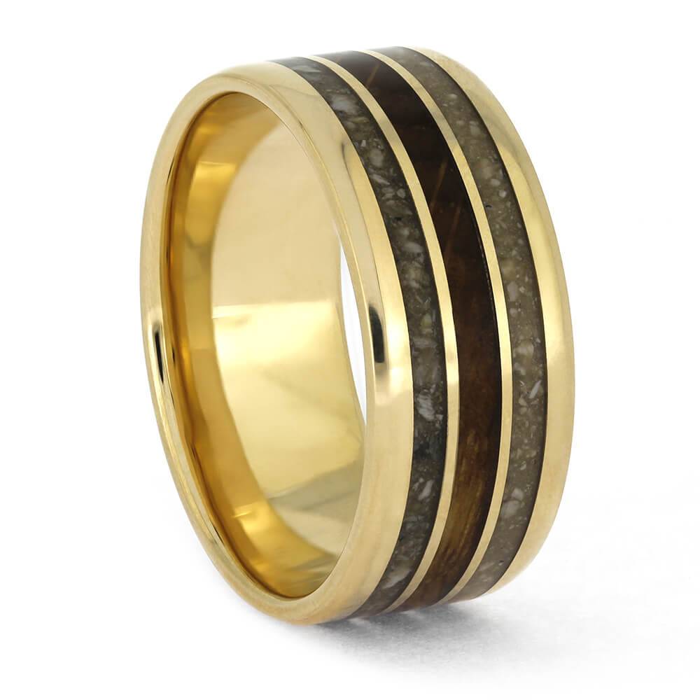 Whiskey Barrel Wood Memorial Ring