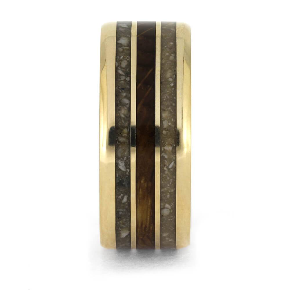 Memorial Ring with Oak Wood