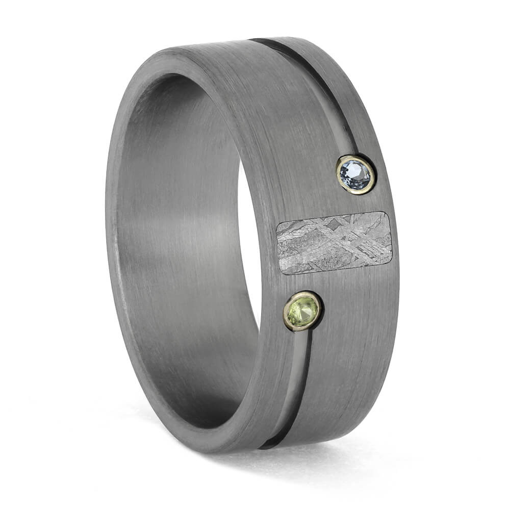 Birthstone Wedding Band