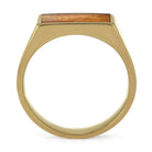 Custom Men's Gold Signet Ring
