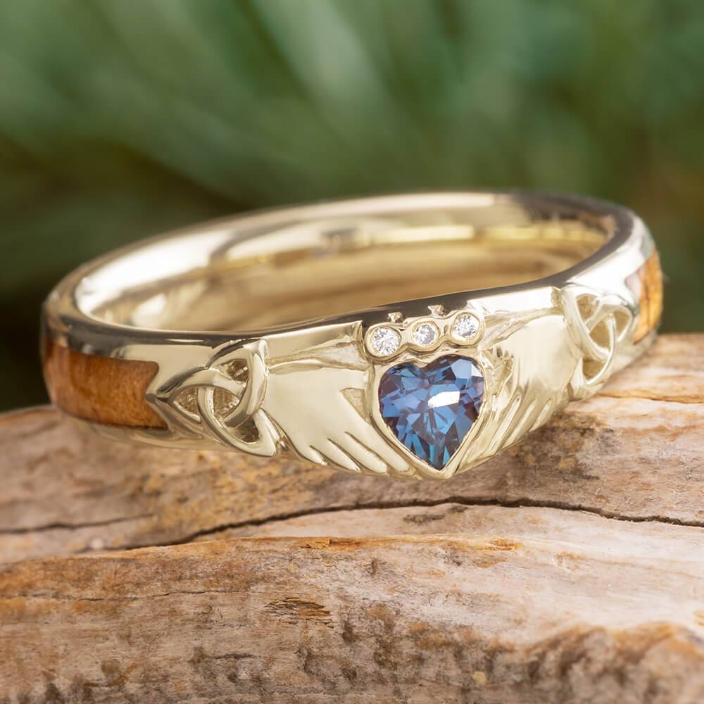 Trinity Knot Claddagh Ring