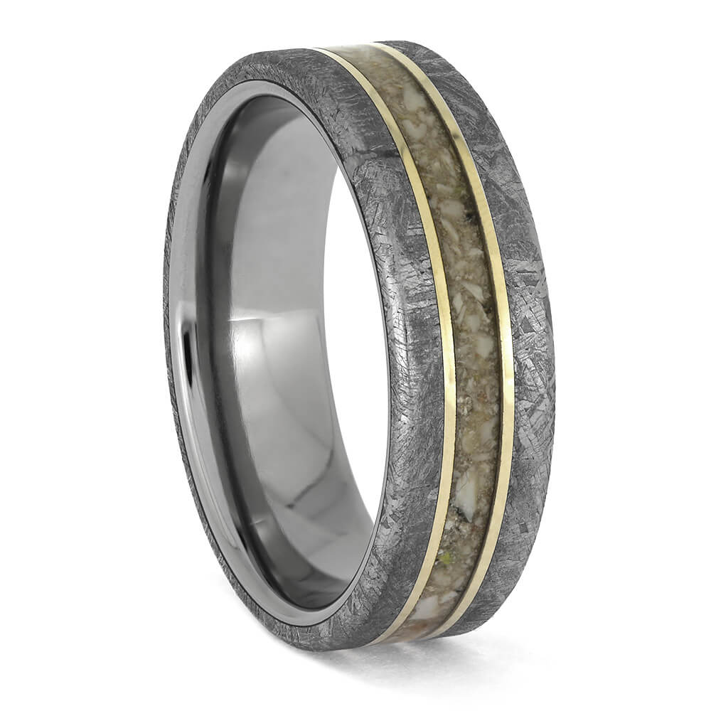Cremation Ring in White Gold