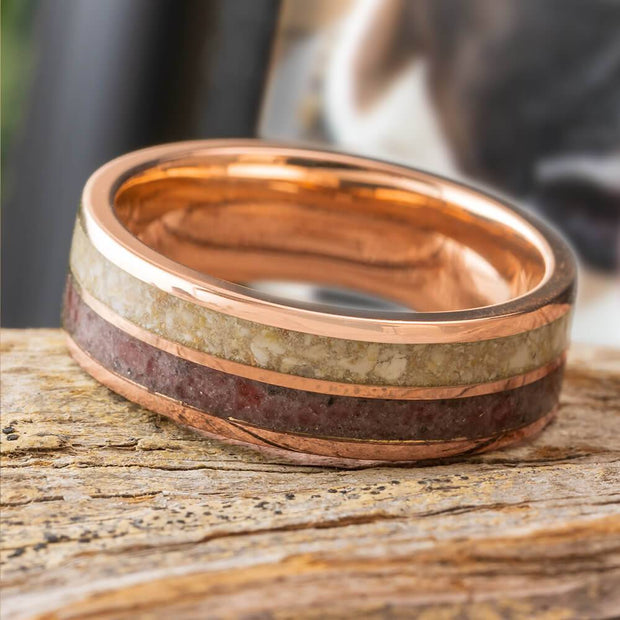 Ruby Birthstone Memorial Ring