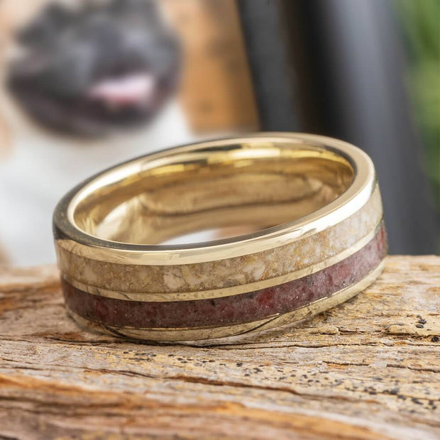 Memorial Ring in White Gold