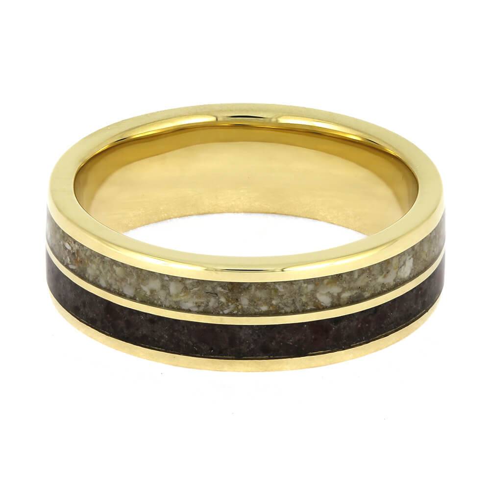 Memorial Jewelry with Ash Inlay