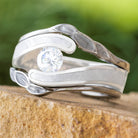Titanium Ring Guard for Engagement Ring