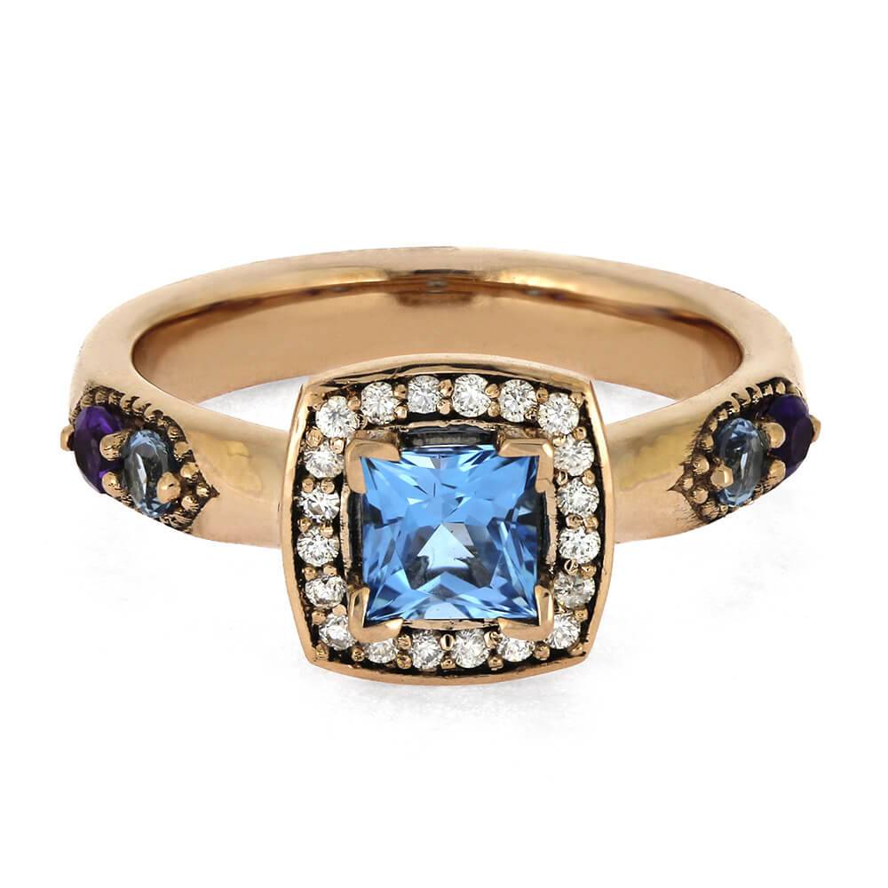 Topaz Engagement Ring