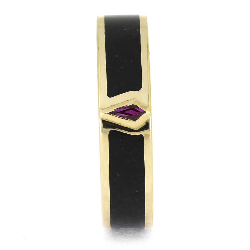 Men's Ruby Wedding Band