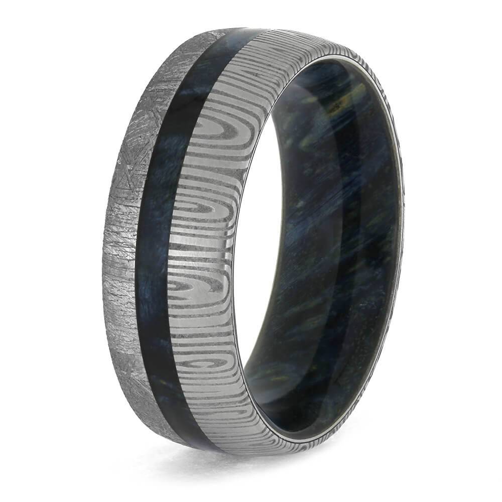 Damascene Wedding Band for Men