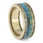 Eternity Band with Turquoise and Opal
