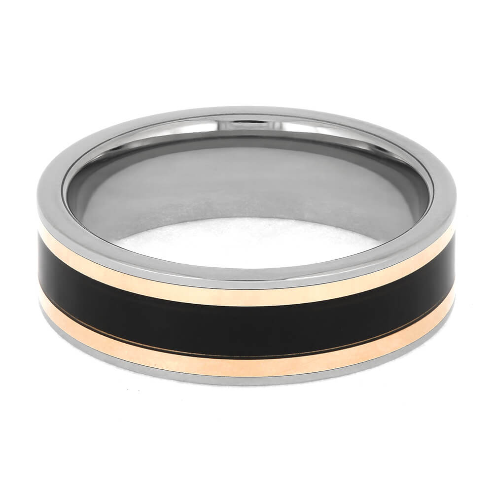 African Wood Ring for Men