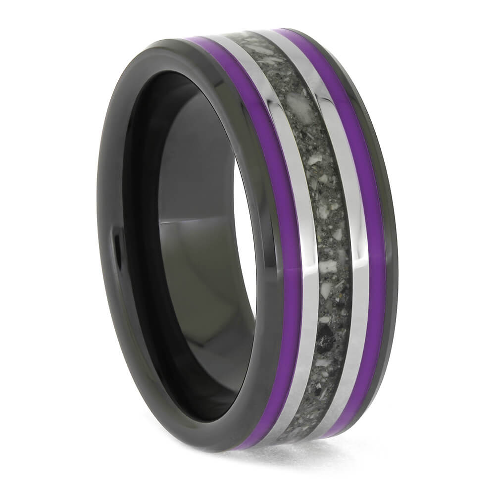Purple Memorial Ring