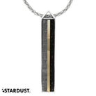 Stardust and Meteorite Pendant Necklace